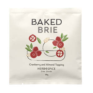 Gifts Under 20: Baked Brie Cranberry & Almond Topping