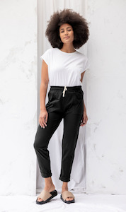 Recreate: Travel Pant | Black