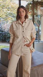 Staple The Label: Baxter Denim Shacket