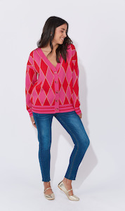 Cardigan: Casablanca Lurex Cardigan