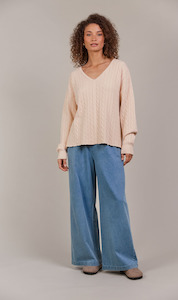 Knitwear: Palmer Cable Knit