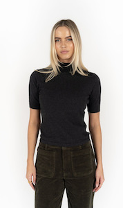 Knitwear: Vera Top | Black
