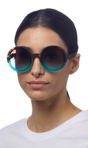 Accessories: Okkia | Monica - Havana / Blue