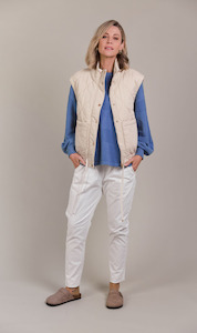 Pepi Vest | Ecru