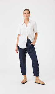 Pants: Studio Relaxed Pant | Navy
