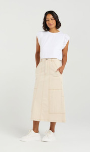 Skirts: Avril Skirt | Buttercream