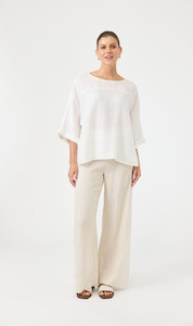 Studio Relaxed Top | Salt