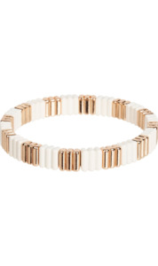 Accessories: Santani Cuff | Ecru / Gold