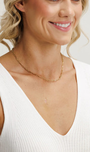 Rosa Necklace | Gold