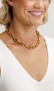 Anna Necklace | Gold