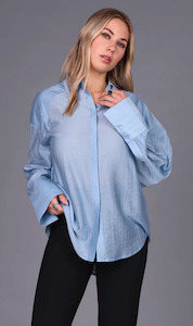 Oversized Button Front Shirt