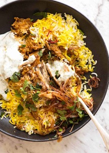 Products: Chicken Biryani - Curry Guru Tweed Street