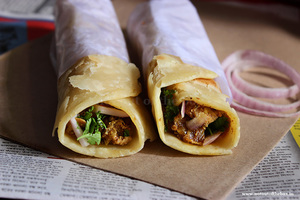 Products: Chicken Roll - Curry Guru Tweed Street