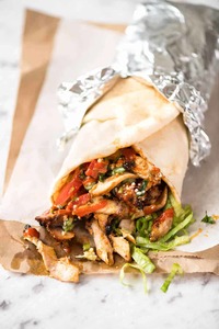 Products: Lamb Kebab Roll - Curry Guru Tweed Street