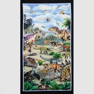 Craft Cotton Fabric: Land of the Giants Panel