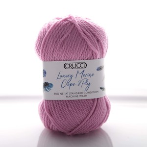Yarn 8 Ply: Luxury Merino Crepe 8 Ply - only $9.90 per ball