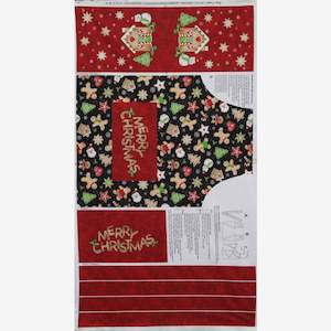 Christmas Panels: Sugar Coated Child's Apron