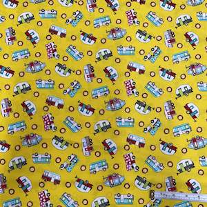 Cars: Yellow Tossed Campers