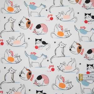 Cats: Mod Cats white