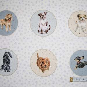 Dogs: Whiskers & Paws - Dog Badges