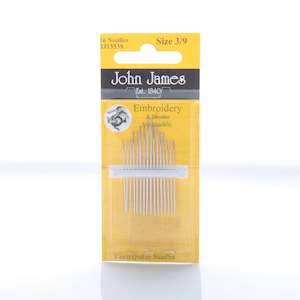 Hand Sewing Needles: Embroidery Needles