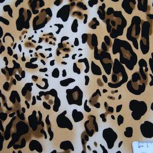 Viscose: Pisticci Viscose Animal Print Fabric