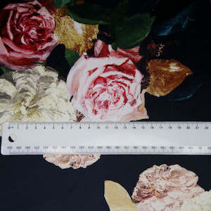 Polyester: Poly Sateen - Floral