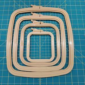 Embroidery Hoops - Square Plastic