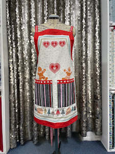 Gingerbread Season Apron - Ready Made