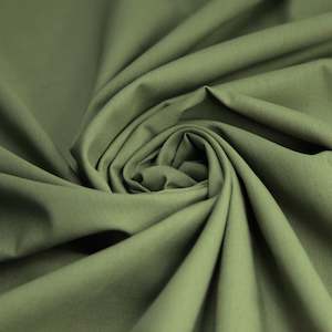 Fabric Green: Linen Cotton - Khaki