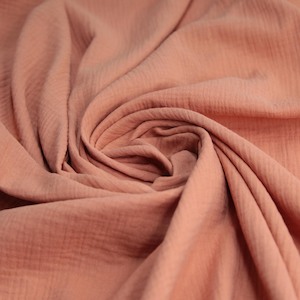 Fabric Brown: Double Muslin - Tan