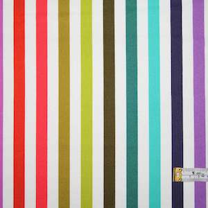 Tula Pink: Tabby Road Disco Stripe - Prism
