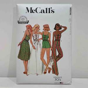 Mccalls Sewing Patterns: M8596 Misses Vintage Jumpsuit