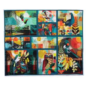 Ellen G Panels: Birds Of Aotearoa Panel