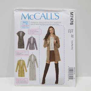 M7476 Misses Vest and Cardigans