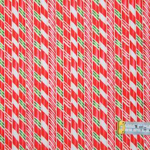 Sugar Coated Fabric - Candy Canes
