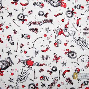 Christmas: How the Grinch Stole Xmas - White