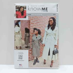 Mccalls Patterns Jackets: ME2070 Girls and Misses Trench Coat