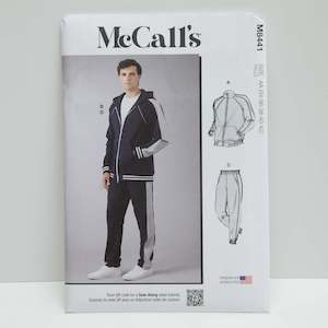 Mccalls Patterns Jackets: M8441 Men's Jacket and Pants