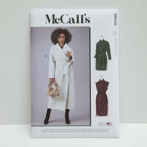 Mccalls Patterns Petite: M8438 Misses Coat and Vest