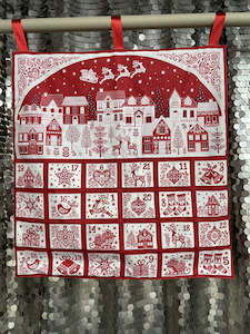 Christmas Advent Calendars: Scandi Advent Calendar - Ready Made