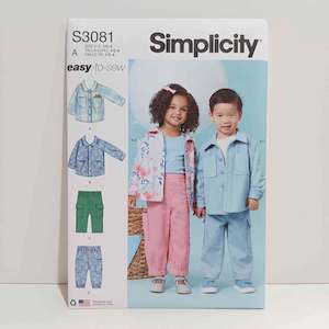S3081 Toddlers' Jacket and Pants
