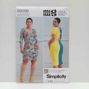 S9598 Misses Knit Dresses