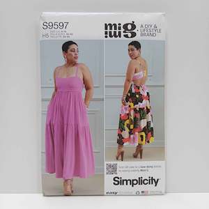 S9597 Misses Dress and Jumpsuit