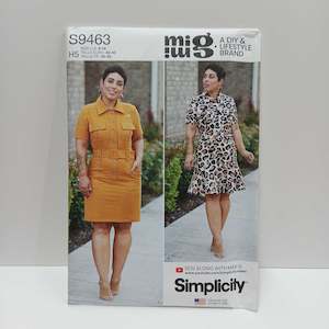 Simplicity Patterns Mimi G Style: S9463 Misses Shirt Dress
