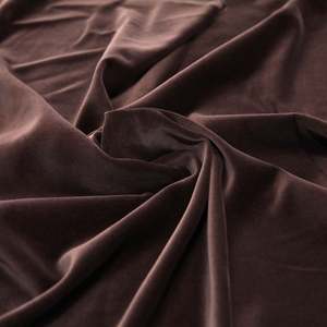 Fabric New Arrivals: Japanese Velvet - Chocolate