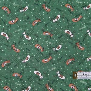 Lynette Anderson Fabrics: Christmas Traditions - 106 Reindeer