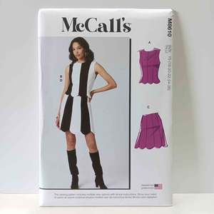 M8610 Misses Knit Top and Skirt