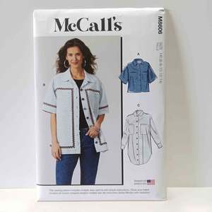 Mccalls Patterns Tops: M8606 Misses Shirt