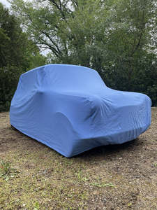 Classic Mini Indoor Car Cover - Light Blue
